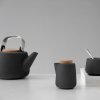 Set de frișcă și zahăr NICOLA, set de 2 buc, negru, Viva Scandinavia