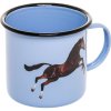 Cană TOILETPAPER HORSE, 10 cm, albastru, email, Seletti