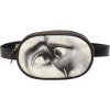 Borsetă TOILETPAPER EYE & MOUTH 19 x 12 cm, neagră, Seletti
