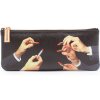 Penar TOILETPAPER LIPSTICKS, 21 x 9 cm, negru, Seletti