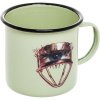 Cană TOILETPAPER EYE 10 cm, verde, email, Seletti