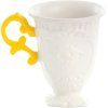 Ceașcă pentru ceai I-WARES, 11,5 cm, galben, Seletti