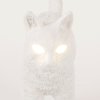 Lampă de masă JOBBY THE CAT, 52 cm, LED, alb, Seletti