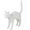 Lampă de masă JOBBY THE CAT, 52 cm, LED, alb, Seletti