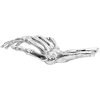 Figurină WUNDERKAMMER SKELETON HAND, 24 cm, argintiu, aluminiu, Seletti