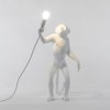 Lampă de masă MONKEY STANDING, 54 cm, alb, Seletti