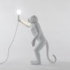 Lampă de masă MONKEY STANDING, 54 cm, alb, Seletti