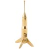 Suport de lumânare pentru cină COSMIC DINER LUNAR, 17 cm, alamă, Seletti