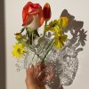 Vază LOVE IN BLOOM 25 cm, sticlă, Seletti