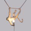 Lampă MONKEY SWING, 59 cm, alb, Seletti