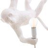 Lampă MONKEY SWING, 59 cm, alb, Seletti