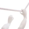 Lampă MONKEY SWING, 59 cm, alb, Seletti
