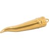 Decorațiune pentru casă MEMORABILIA MY LUCKY HORN, 30 cm aur, porțelan, Seletti