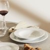 Farfurie adâncă PLATEBOWLCUP, 22 cm, albă, Alessi