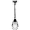 Lingură pentru ouă DRESSED, set de 2 buc, 12 cm, argintiu, Alessi