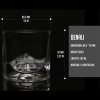 Pahar de whisky DENALI, set de 2 buc, 230 ml, Liiton
