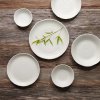 Farfurie Tapas WHITE SPIRAL MIJ 16 cm, alb