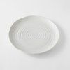 Farfurie pentru cină WHITE SPIRAL MIJ 29,5 cm, alb