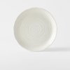 Farfurie pentru cină WHITE SPIRAL MIJ 24,5 cm, alb