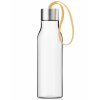 Sticlă pentru apă 500 ml, curea bej-auriu, plastic, Eva Trio