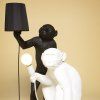 Lampă de masă STANDING MONKEY, 54 cm, negru, Seletti