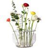 Vază IKEBANA 24 cm, argint, sticlă, Fritz Hansen