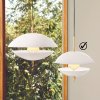 Lampa CLAM 44 cm, alb/alamă, Fritz Hansen