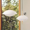 Lampa CLAM 44 cm, alb/alamă, Fritz Hansen
