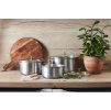 Oală ALCHIMY LOQY 18 cm, argintiu, oțel inoxidabil, de Buyer