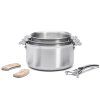 Oală ALCHIMY LOQY 24 cm, argintiu, din oțel inoxidabil, de Buyer