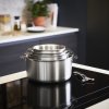 Set de oale ALCHIMY LOQY, 2 buc, argintiu, din oțel inoxidabil, de Buyer