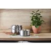 Set de oale ALCHIMY LOQY, 2 buc, argintiu, din oțel inoxidabil, de Buyer