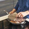 Capac tigaie universală 26-28 cm, din oțel inoxidabil, de Buyer