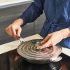 Capac tigaie universală 26-28 cm, din oțel inoxidabil, de Buyer