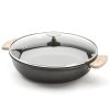 Tigaie pentru saute CHOC EXTREME LOQY 28 cm, negru, aluminiu, de Buyer