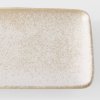 Platou de servit WHITE FADE 29,5 x 12 cm, bej, ceramică, MIJ