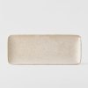 Platou de servit WHITE FADE 29,5 x 12 cm, bej, ceramică, MIJ