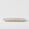 Platou de servit WHITE FADE 29,5 x 12 cm, bej, ceramică, MIJ