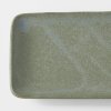 Farfurie de servit GREEN FADE 29,5 x 12 cm, dreptunghiulară, verde, MIJ