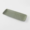 Farfurie de servit GREEN FADE 29,5 x 12 cm, dreptunghiulară, verde, MIJ