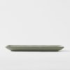 Farfurie de servit GREEN FADE 29,5 x 12 cm, dreptunghiulară, verde, MIJ
