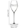 Pahar de vin rose VELOCE, set de 2 buc, 347 ml, Riedel