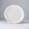 Farfurie pentru desert MODERN WHITE & GREY, 24 cm, MIJ