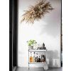 Cărucior pentru masă A-COCKTAIL 66 cm, gri, metal, Zone Denmark