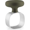 202587 7 lis na cesnek green tool 9 cm zelena nerezova ocel plast eva solo