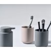 Suport pentru periuță de dinți UME 10 cm, taupe, ceramică, Zona Danemarca