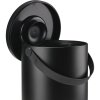 Coș de gunoi alimentar CIRCULAR 22 l, negru, plastic, Zona Danemarca