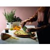 Cuțit pentru pizza și ierburi GREEN TOOL 37 cm, verde, oțel/plastic, Eva Trio
