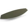 Cuțit pentru pizza și ierburi GREEN TOOL 37 cm, verde, oțel/plastic, Eva Trio