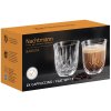 Pahare pentru cappuccino NOBLESSE BARISTA, set de 2, 235 ml, transparente, Nachtmann